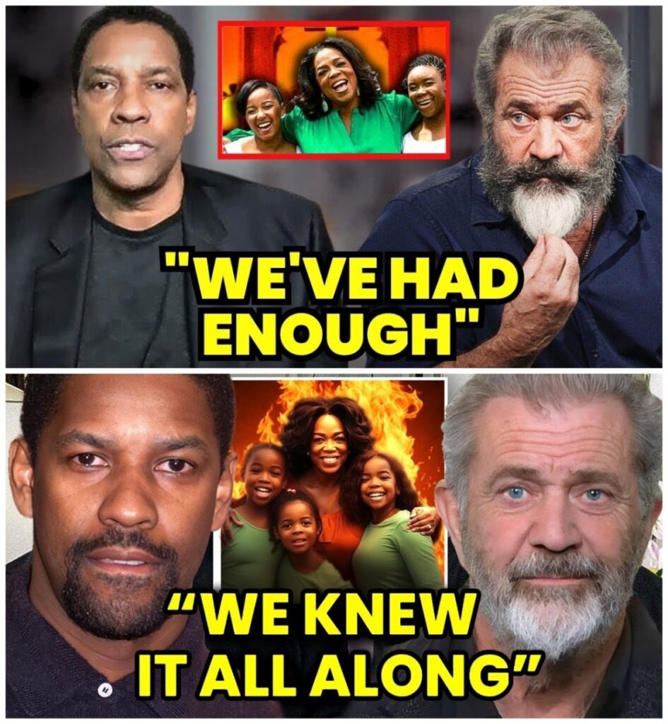 Denzel Washington Unite With Mel Gibson To Expose Hollywood Dark Secrets !