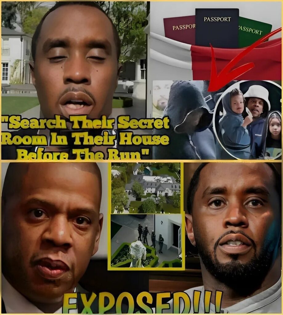 (VIDEO) Jay-Z & His Family’s Passport Sized After Diddy Reveals Hiddeп Room The Keep Hυm@п P@rts For Wealth