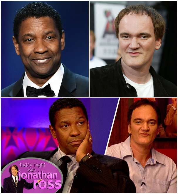 (VIDEO) Denzel Washington Confronts Quentin Tarantino About Never Working Together | Jonathan Ross