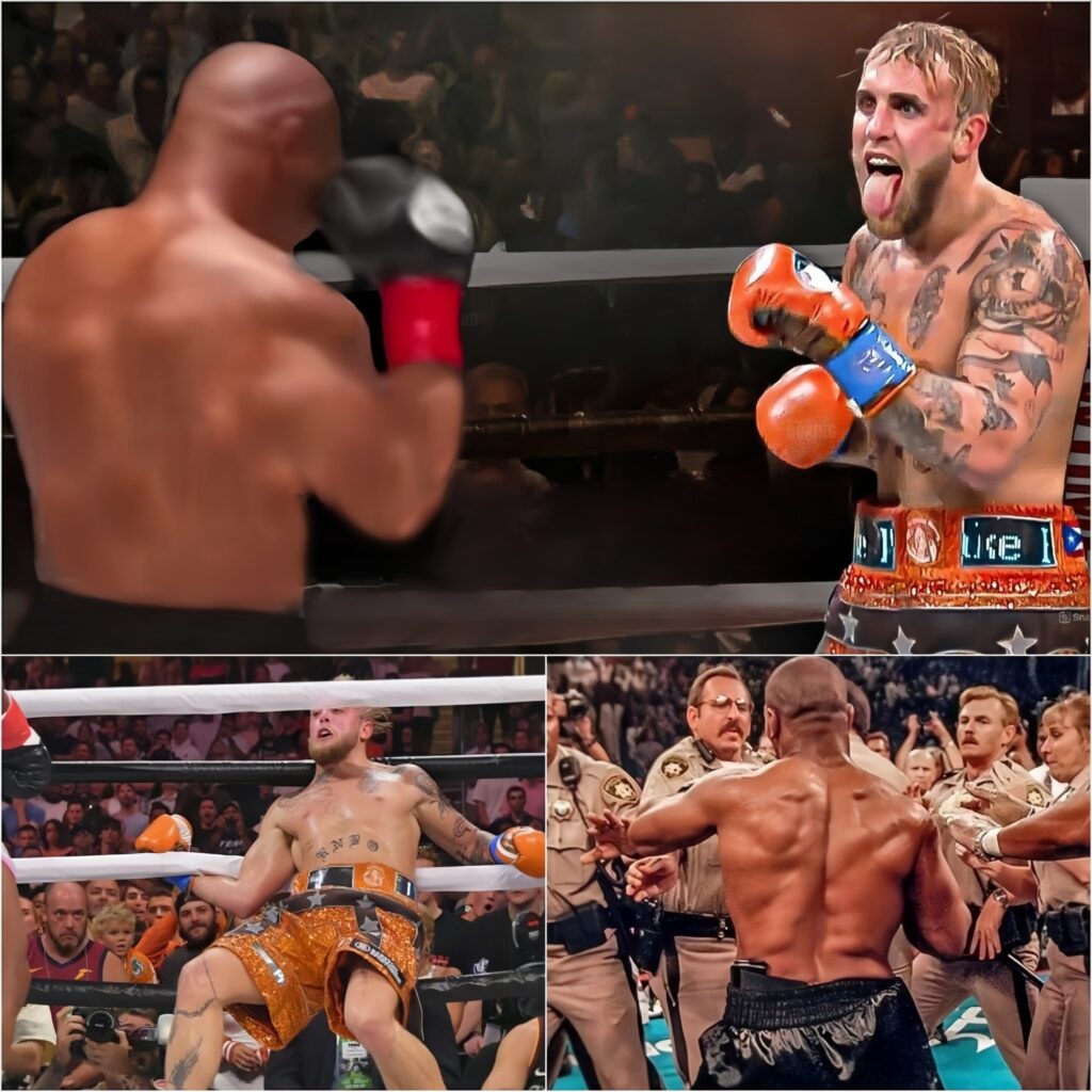 Mike Tyson Finished Jake Paul With A B.r.u.t.a.l Knockout In A Closed Match. Jake Paul Was So Stunned That He Couldn’t Get Up, Forcing Security To Intervene