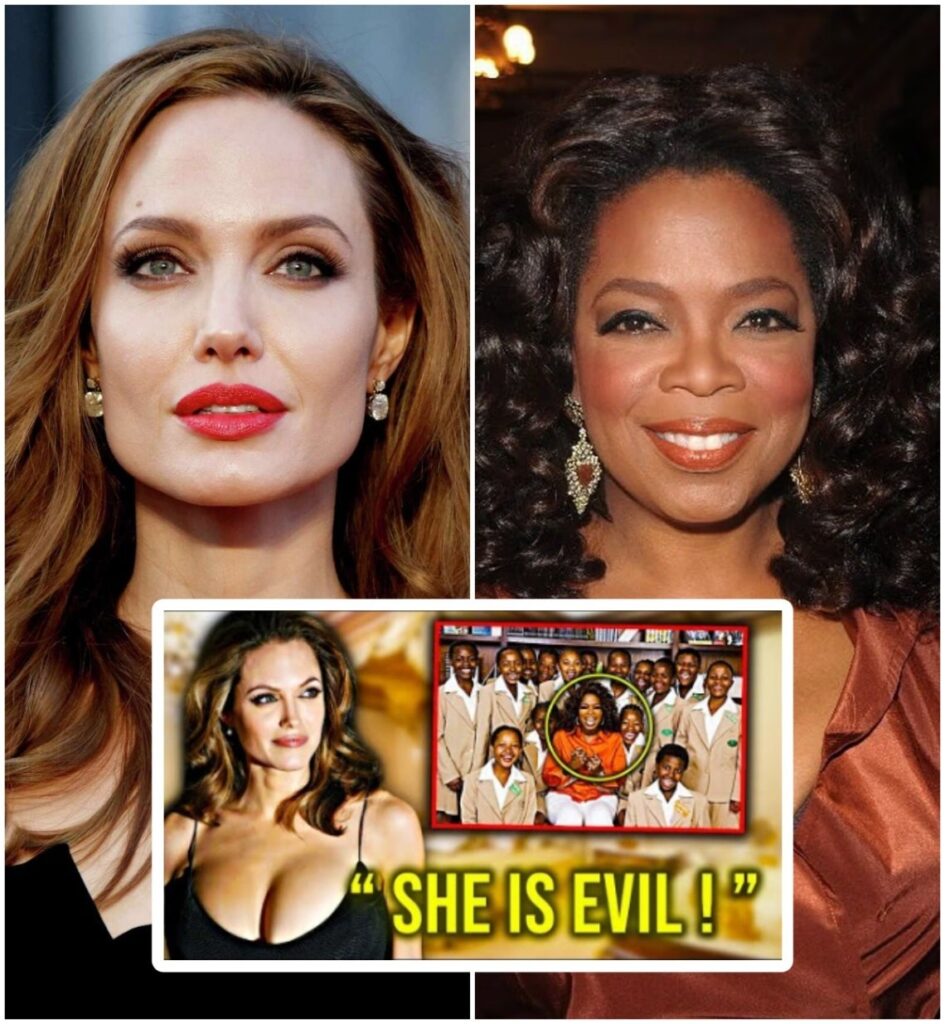 (VIDEO) Breaking: Angelina Jolie reveals why she can’t stand Oprah