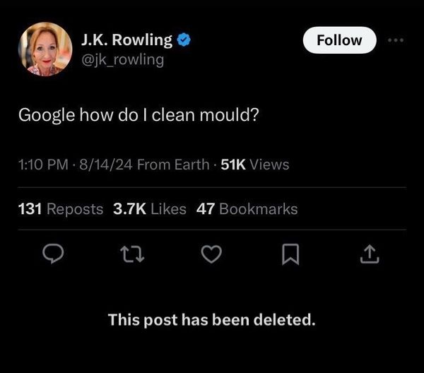 (BREAKS) jk rowling finally breaks her silence