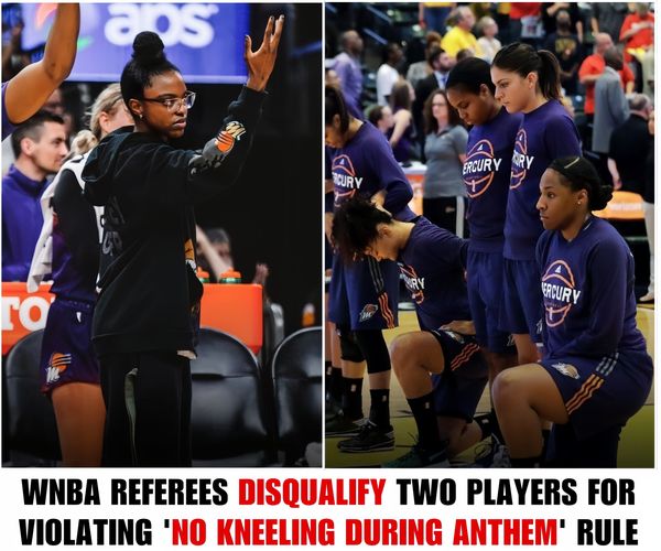 Breaking: Two WNBA Players Disqualified From Court For Violating Award’s New ‘No Kneeling During Flag Salute’ Rule.dieuy