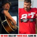 Kid Rock Criticizes Travis Kelce: Condemns His Kneeling and Disrespectful Attitude.