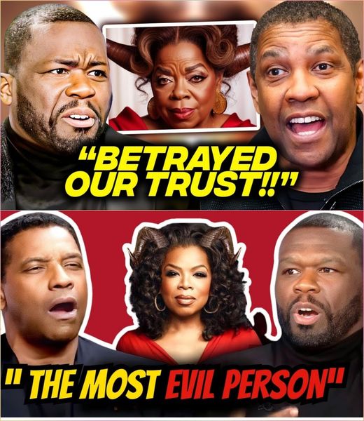 (VIDEO) 50 Cent and Denzel Washington Confront Oprah For Ruining Black Actors