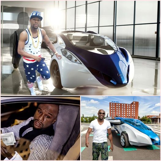 Floyd Mayweather Stuns The World As The First Owner Of A Unique Supercar That Transforms Into An Airplane