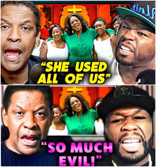 (VIDEO) 50 Cent Join with Denzel Washington Confront Oprah and Hollywood ! t