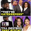 (VIDEO) 50 Cent EXPOSES Oprah & Steve Harvey’s SECRET PLOT Against Taraji P Henson!