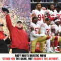 Andy Reid’s Drastic Move: Chiefs Cut Three Players For Kneeling During Anthem – ‘Stand For The Game, Not Against The Anthem’