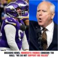 Minnesota Vikings Condemn Tim Walz: “We Do Not Support His Values”-Satire.