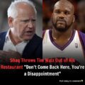 Shaq Throws Tim Walz Out of His Restaurant: “Don’t Come Back Here, You’re a Disappointment”