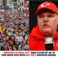 Kansas City Chiefs Players Decline Pride Month Participation After Coach Andy Reid’s Surprise Directive.