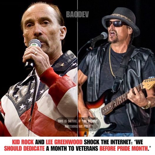 Kid Rock and Lee Greenwood shock the internet: ‘We should dedicate a MONTH to VETERANS before PRIDE MONTH