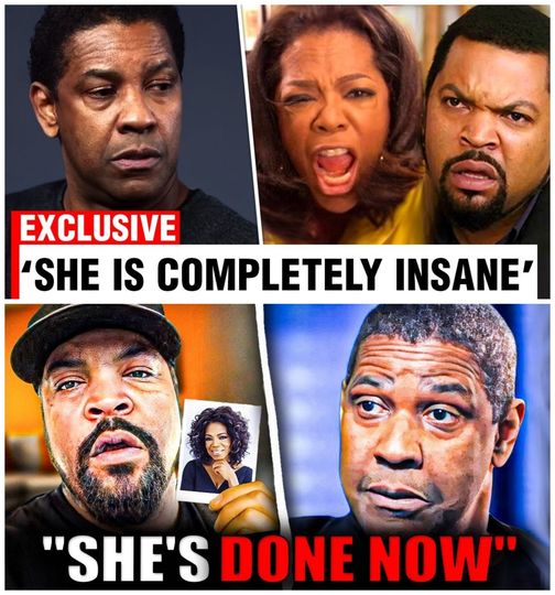 (VIDEO) Ice Cube Backs Denzel Washington In Exposing Who Oprah Truly Is!