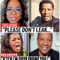 (VIDEO) Oprah Panics When Denzel Washington Releases A New Video That Runied Her Life !