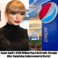 BREAKING NEWS: Taylor Swift’s $480 Million Pepsi Deal Falls Through After Surprising Endorsement of Harris!