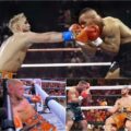 Mike Tyson vs Jake Paul THE TENSE END OF THE UNCLE-NEphew RELATIONSHIP l Mike Tyson knocked out Jake Paul after a hook punch that quickly knocked him out after only 3 rounds, receiving 35 million USD