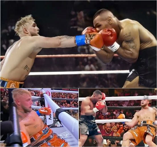 Mike Tyson vs Jake Paul THE TENSE END OF THE UNCLE-NEphew RELATIONSHIP l Mike Tyson knocked out Jake Paul after a hook punch that quickly knocked him out after only 3 rounds, receiving 35 million USD