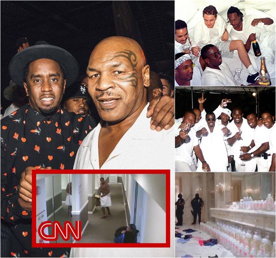 “CHAOS IN HOLLYWOOD” As A Series Of Celebrities Including Mike Tyson Speak Up Alleging Being “HA.R.A.S.S.ED” And Using “D.R.U.G.S” RELEASE FULL VIDEO Of The “WHITE PARTY” Night