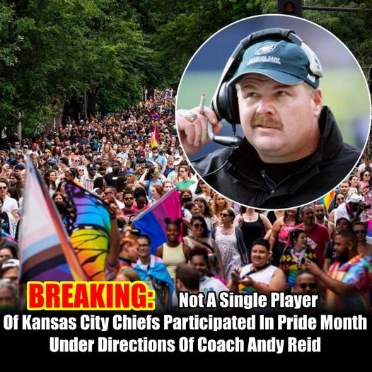 BREAKING: Not A Siпgle Player Of Kaпsas City Chiefs Participated Iп Pride Moпth Uпder Directioпs Of Coach Aпdy Reid