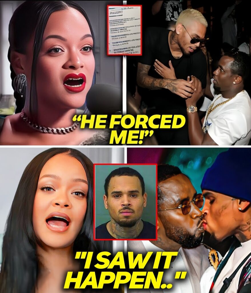 (VIDEO) BREAKING NEW: Rihanna EXPOSES Diddy And Chris Brown’s SECRET Freak-Offs: An Inside Look Into Hollywood’s Wild Side.