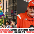 NFL-Changing Decision: Kansas City Chiefs Adamantly Refuse to Hold Pride Night, Calling It a ‘Woke Agenda’.