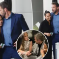 Ben Affleck kisses Matt Damon’s wife Luciana Barroso’s head after Jennifer Lopez handhold