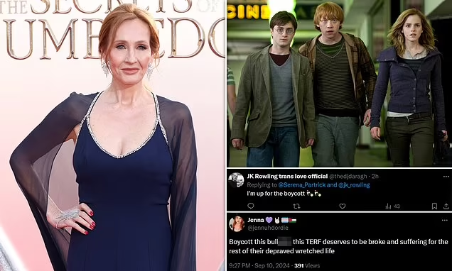 JK Rowling’s casting call for the next Harry Potter to star in upcoming HBO series sparks ‘boycott’ demands from critics angry at author’s trans views