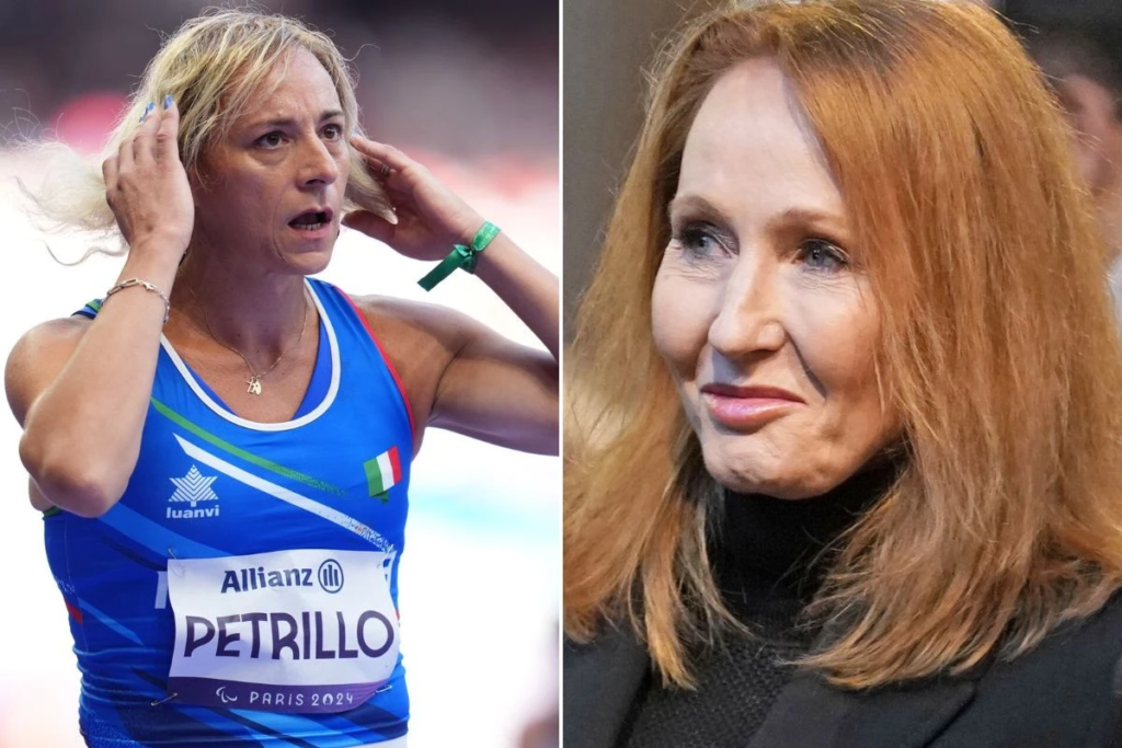 JK Rowling unleashes furious rant at ‘cheat’ trans athlete Valentina Petrillo amid Paris Paralympics row