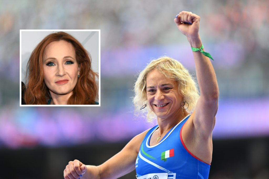 Paralympian Valentina Petrillo hits back after JK Rowling ‘cheat’ claims