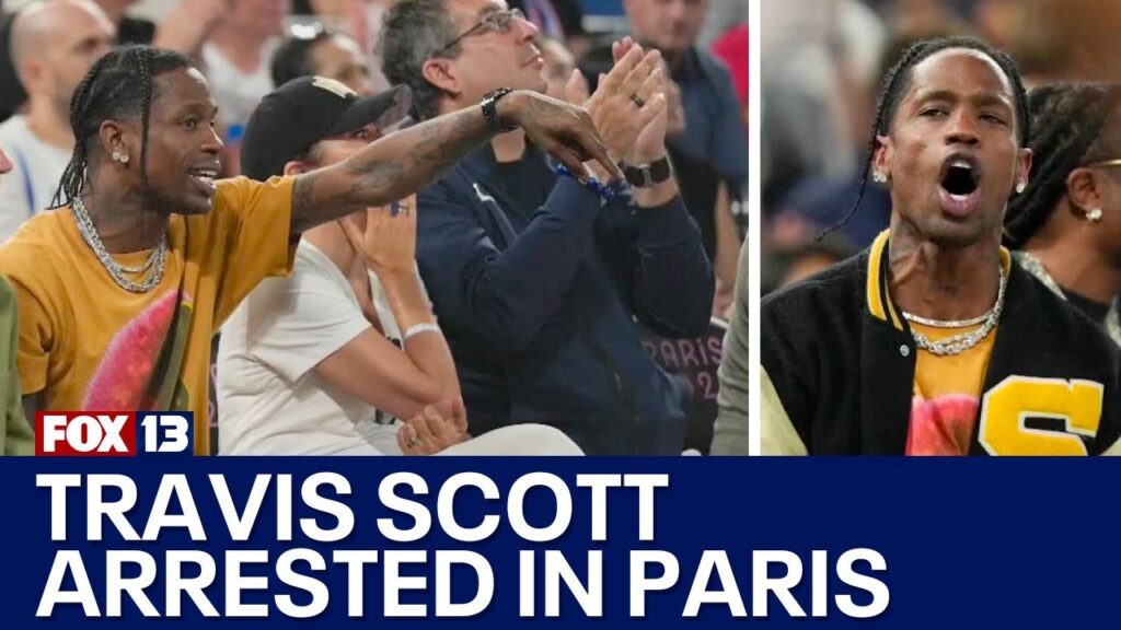 (HOT VIDEO) Travis Scott arrested in Paris