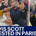 (HOT VIDEO) Travis Scott arrested in Paris