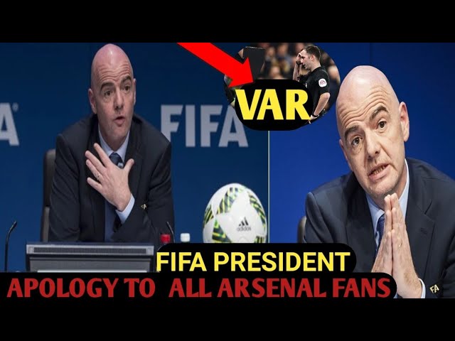 (VIDEO) 🔴BREAKING NEWS FIFA PRESIDENT announced declan rice red card was a mistake by referee chris cavanagh