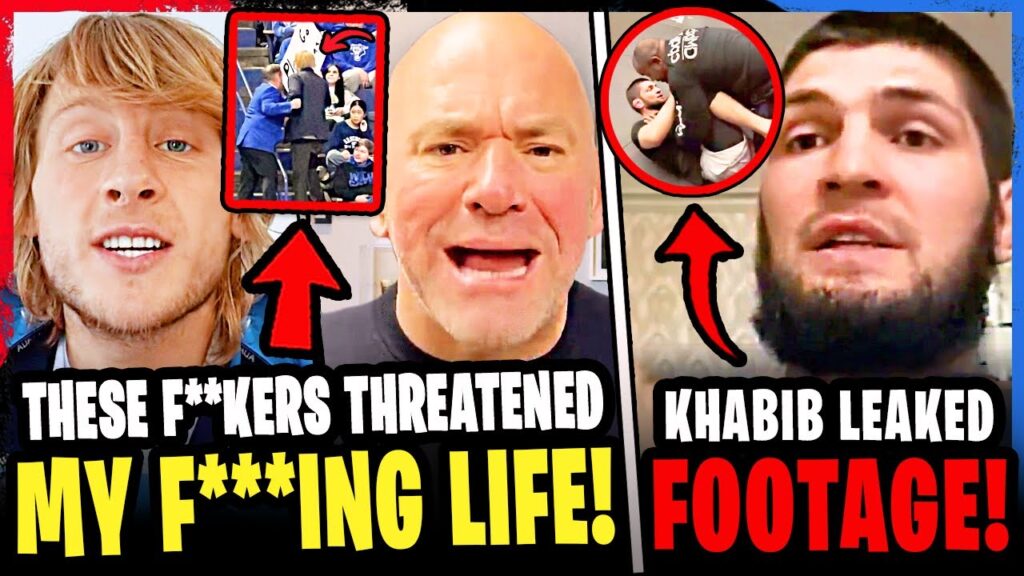 (VIDEO) NEW DETAILS on Paddy Pimblett KICKED OUT + THREATENED! Khabib LEAKED FOOTAGE! Sean O’Malley SLAMMED!