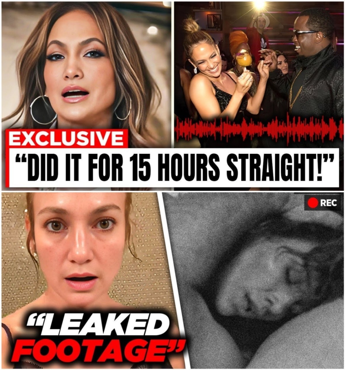 (VIDEO) Jennifer Lopez GOES NUTS After FR3AKOFF Audio With Diddy LEAKED!