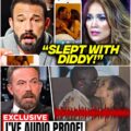 (VIDEO) “Ben Affleck exposes the REACTION, leaks a new audio of Diddy and Jennifer Lopez from HIDDEN rooms.”