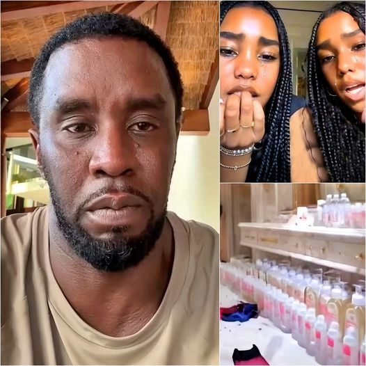 UNTOLD SECRETS: Diddy’s Twin Daughters Accidentally Discover 1,000 Large Bottles Of Baby Oil Found At Their Father’s Home