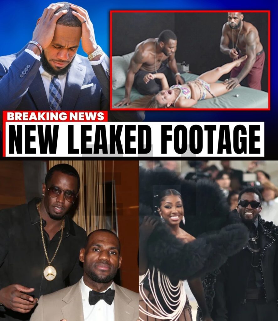 “Breaking: New Party Footage of Diddy and LeBron James Turns the Spotlight on Shocking Revelations!”.