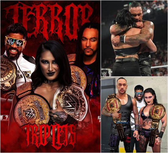 “THE TERROR TRIPLETS DOMINATE WWE” Jey Uso, Rhea Ripley & Damian Priest Holding Every Title!🔥🔥🔥