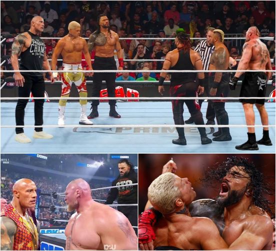 WWE OCTOBER 7, 2024: Bloodline Faces Roman Reigns, Cody Rhodes, The Rock And Brock Lesnaɾ On Night Of Chaos