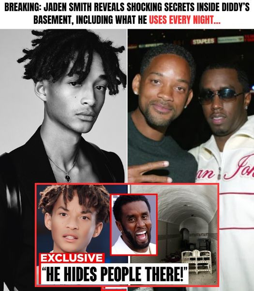 BREAKING: Jaden Smith reveals sh0cking secrets inside Diddy’s basement, including what he us3s every night…