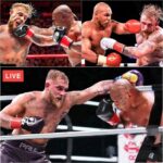 Boxing King Mike Tyson Destroys Jake Paul in Explosive 50-Second Knockout, Forcing Paul to Seek Help from His Team to Exit the Ring