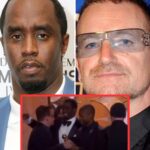 P Diddy ‘rejected’ by U2’s Bono who dodges ‘kiss’ in ‘painfully awkward’ unearthed