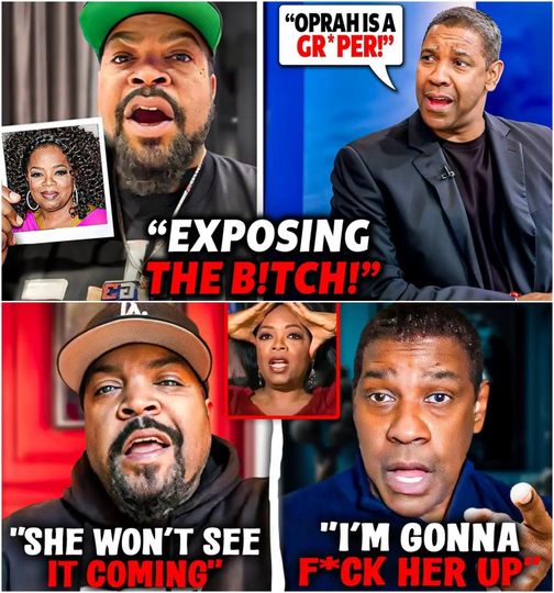 (VIDEO) Ice Cube REVEALS Why Oprah Wants Denzel Washington GONE, Plans In Motion?