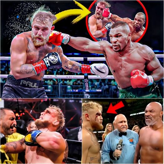 NEWS: STUNNING TURN OF EVENTS: Mike Tyson Knocks Out Jake Paul In Second Round, Losing Him $100 Million