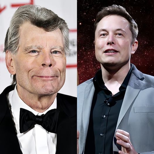 NEWS: Stephen King has been kicked off Twitter for calling Elon Musk, the “First Lady.” If the shoes fits!!!