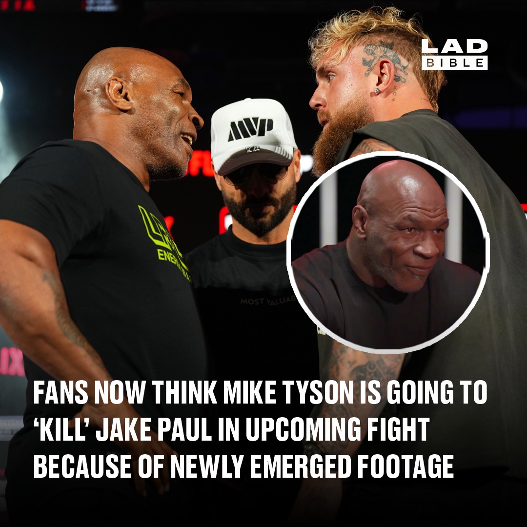 NEWS: Fans now think Mike Tyson is going to ‘k!ll’ Jake Paul in upcoming fight because of newly emerged footage